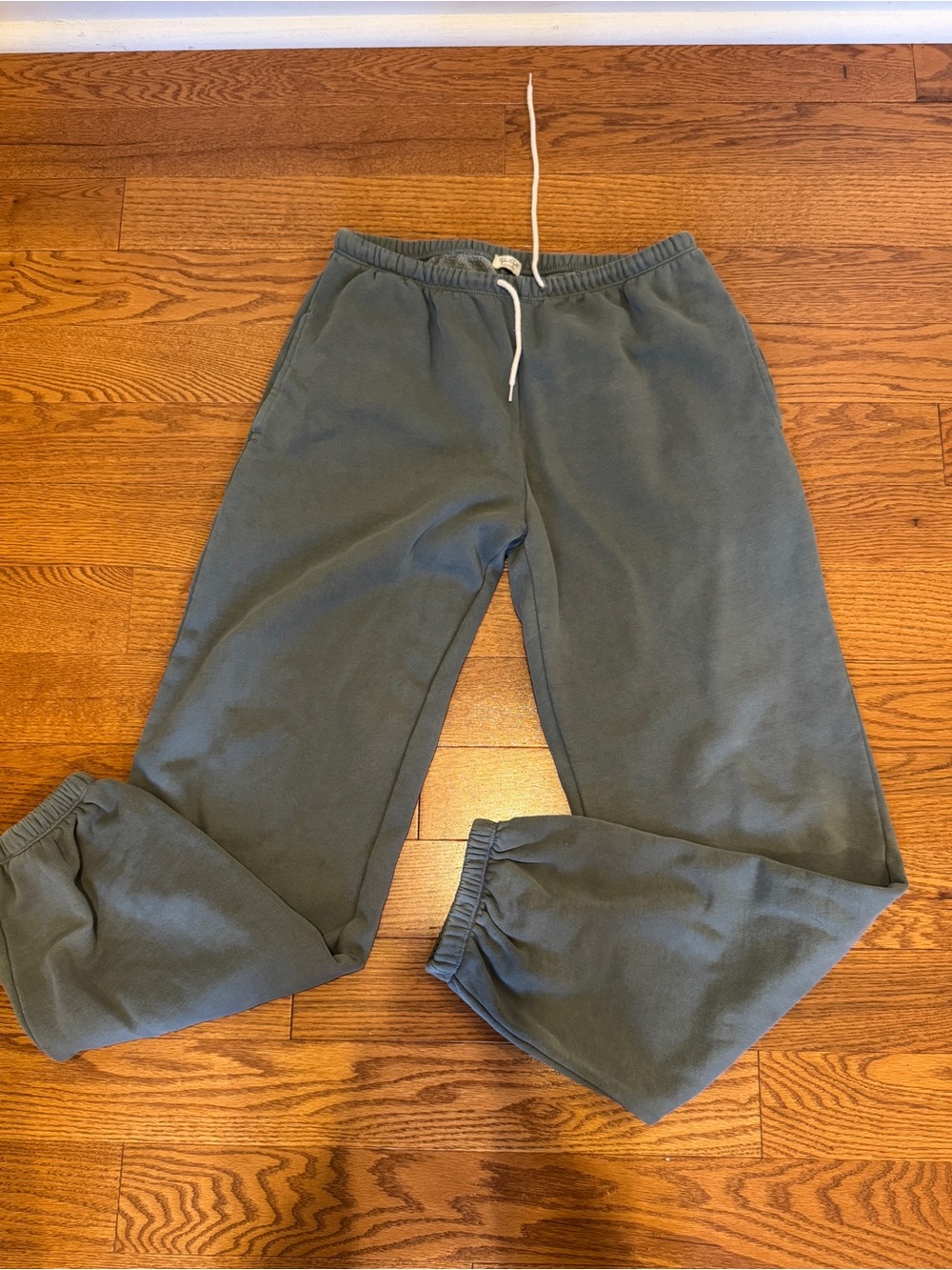 Brandy Melville Olive Green Track Joggers